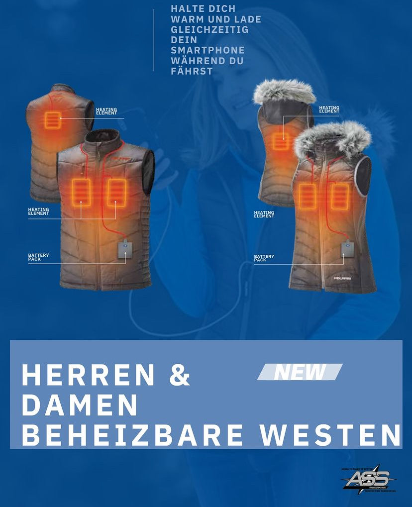 POLARIS WESTE BEHEIZBAR HERREN