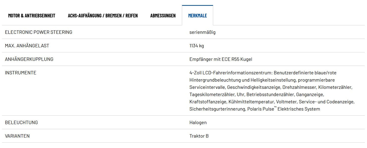 RANGER CREW 1000 EPS TRAKTOR (T1b)