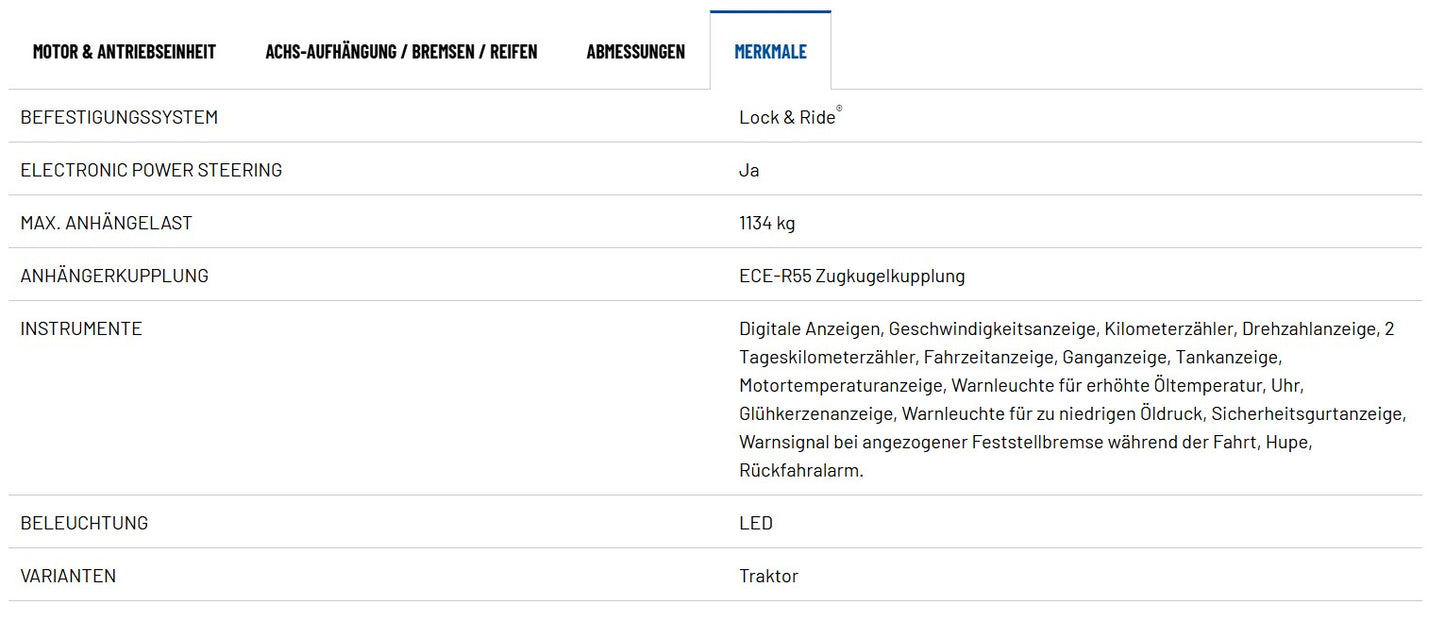 RANGER DIESEL TRAKTOR FULL CAB (T1b)