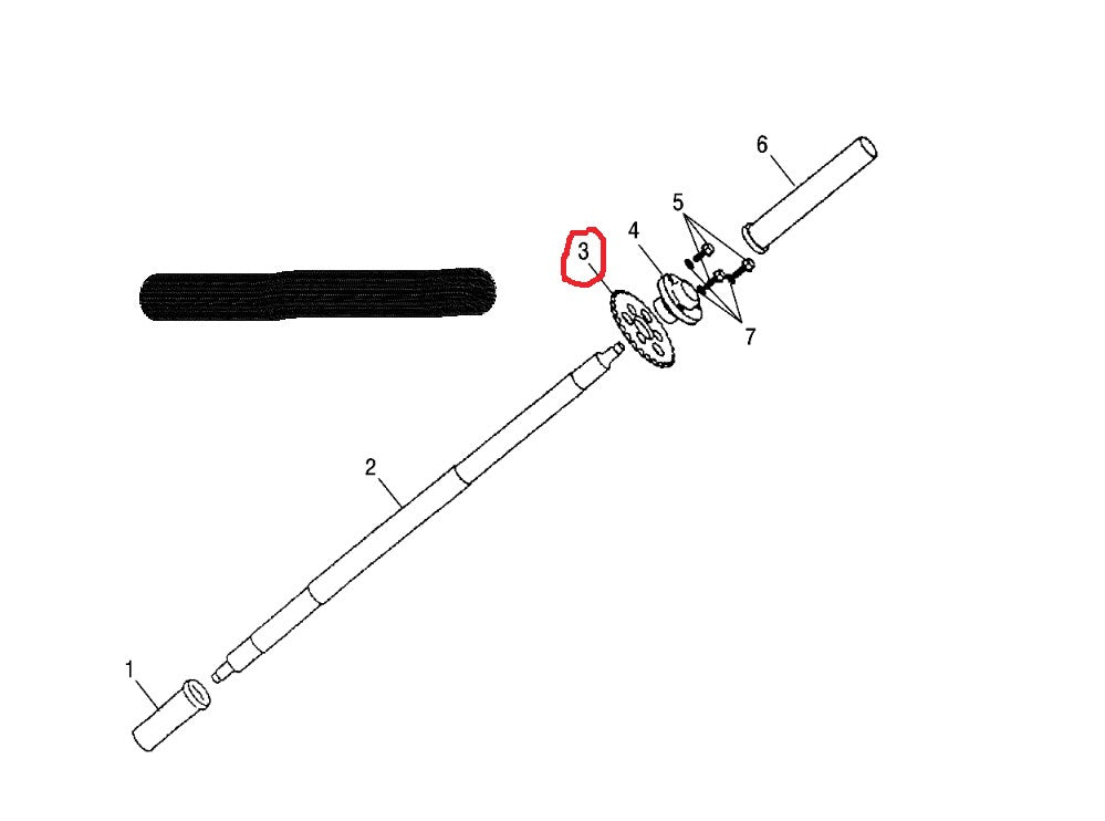 KETTENRAD POLARIS 0450480