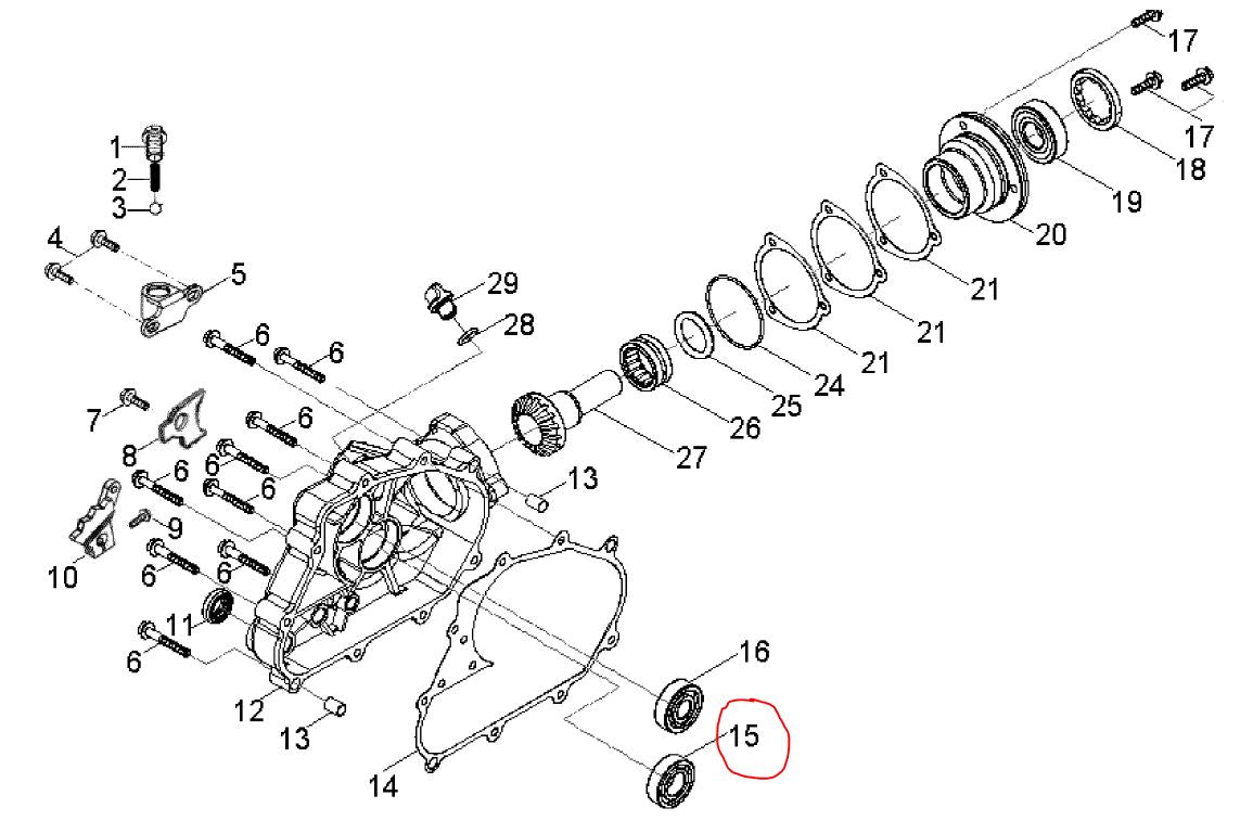 Bearing-Ball POLARIS 0452346