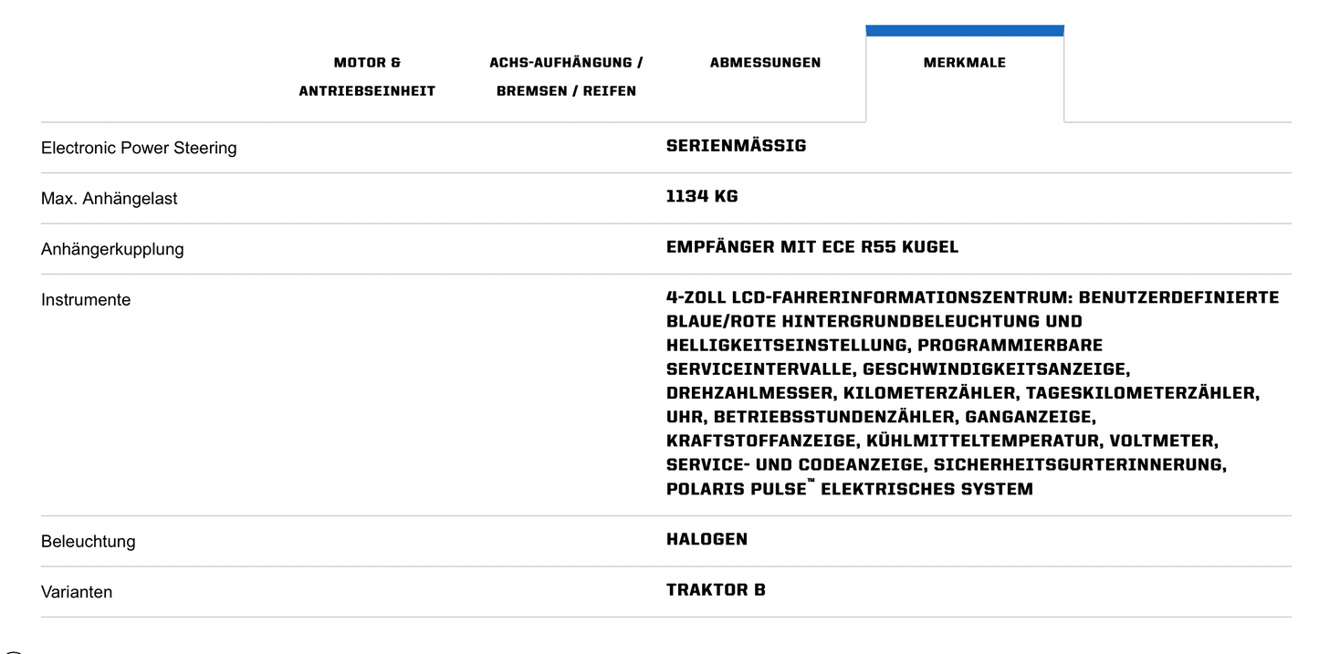 RANGER CREW 1000 EPS TRAKTOR