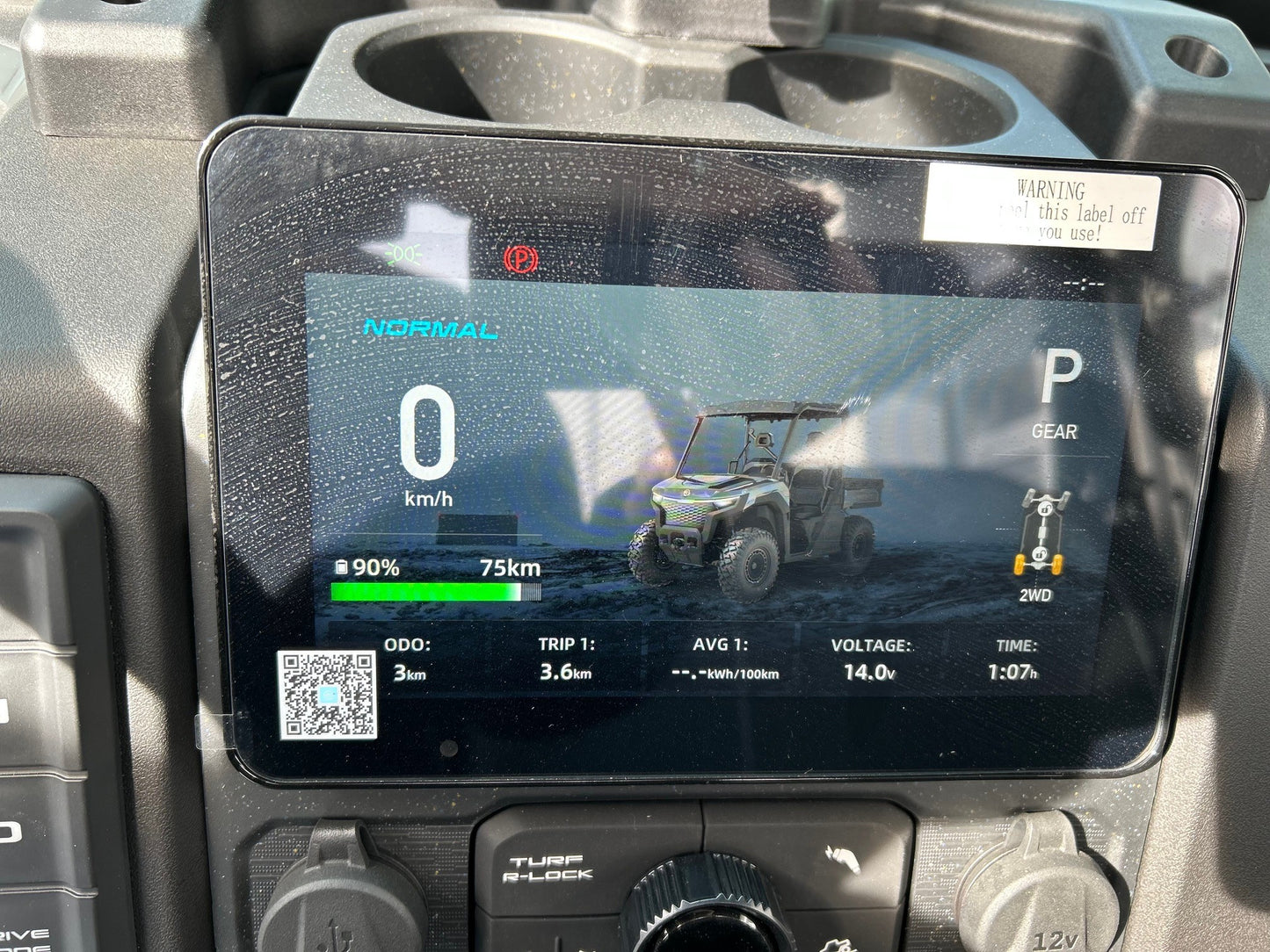 CFMOTO UFORCE U6 EV ABS 4x4, ELEKTRO