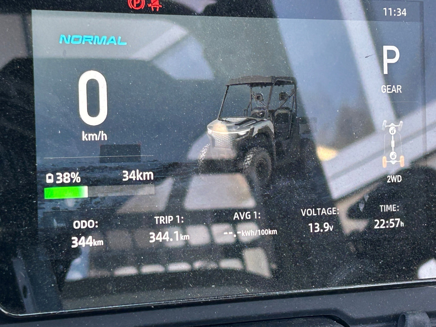 CFMOTO UFORCE U6 EV 4x4  Elektro, Vorführfahrzeug, VKP (60 km/h)