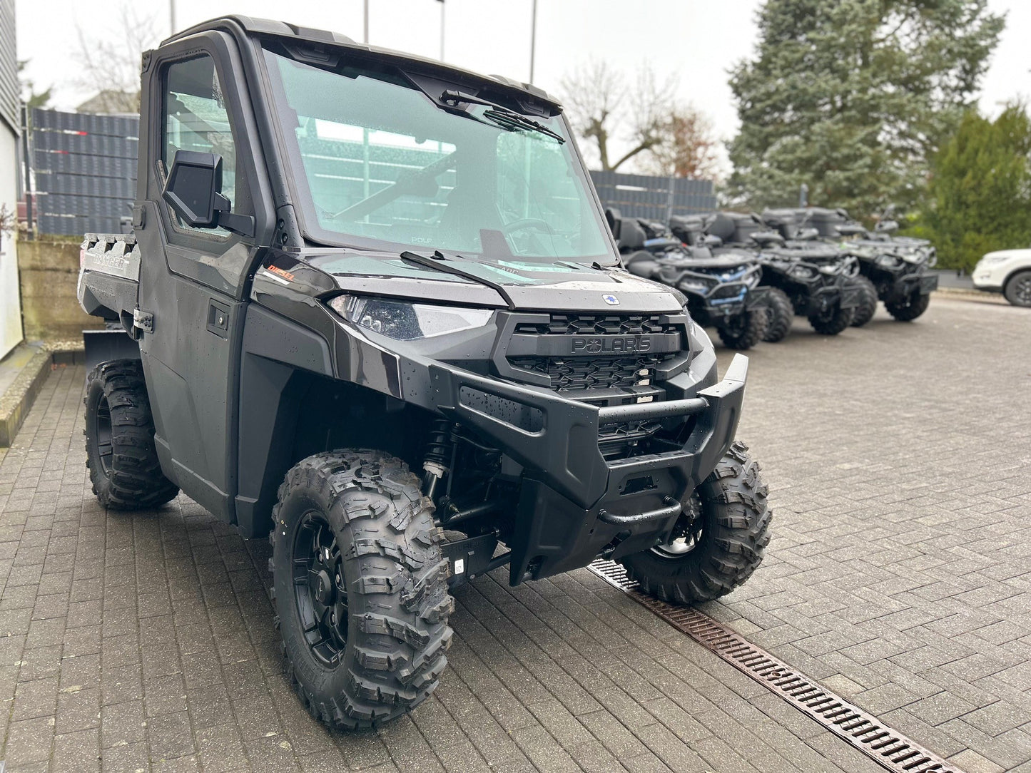 POLARIS RANGER DIESEL HD  DELUXE T1b, inkl. KABINE und HEIZUNG