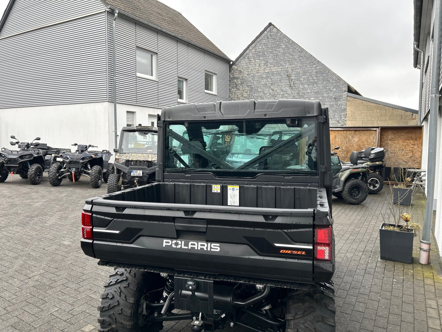 POLARIS RANGER DIESEL HD  DELUXE T1b, inkl. KABINE und HEIZUNG