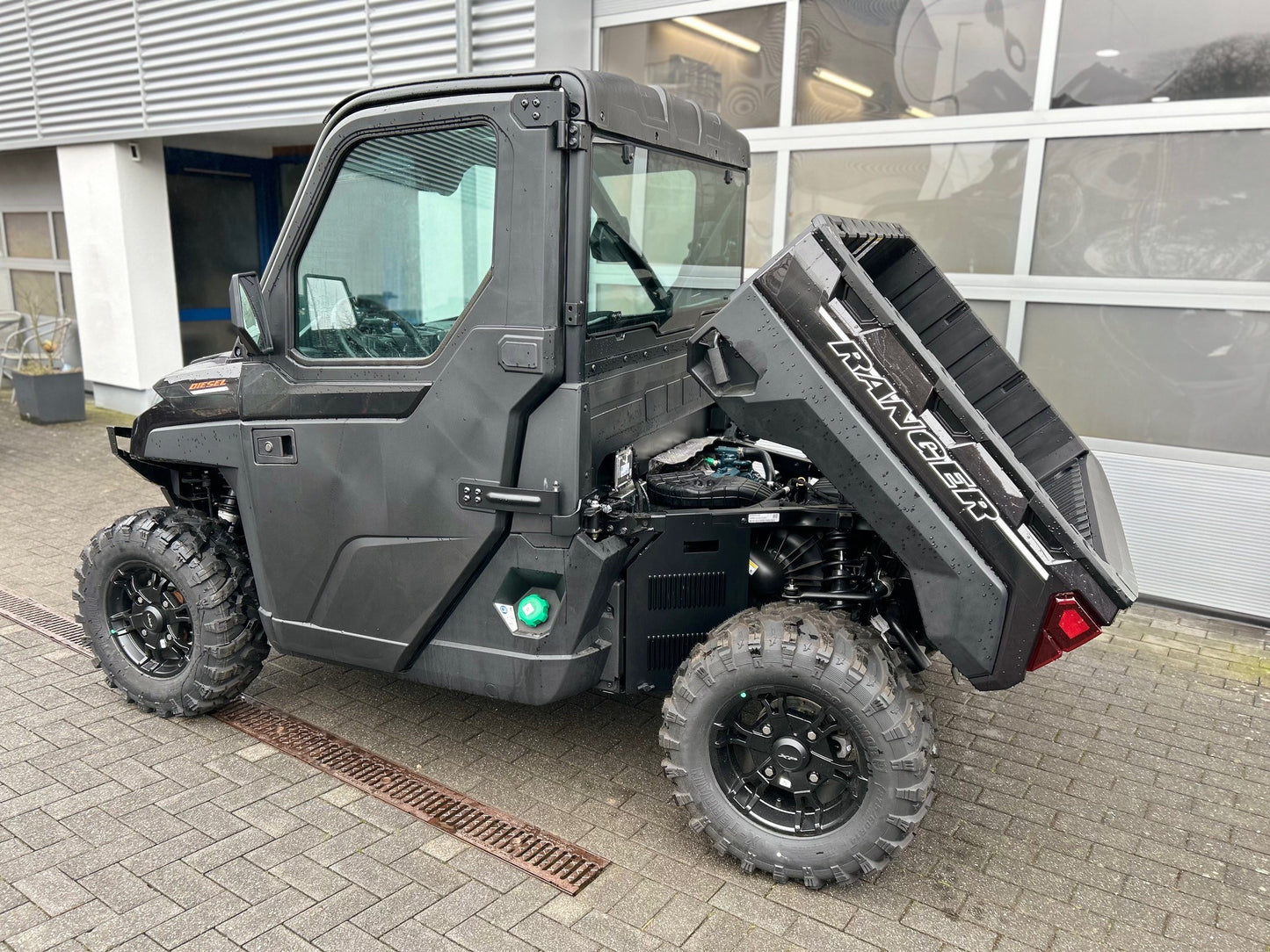 POLARIS RANGER DIESEL HD  DELUXE T1b, inkl. KABINE und HEIZUNG