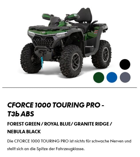 CFMOTO CFORCE 1000 TOURING PRO ABS T3b