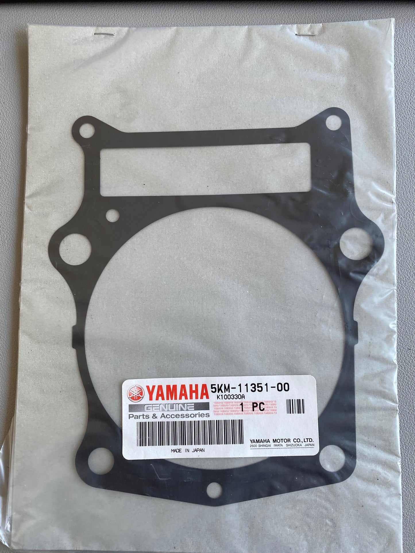 YAMAHA DICHTUNG ZYLINDER 5KM-11351-00, YAMAHA GRIZZLY 660