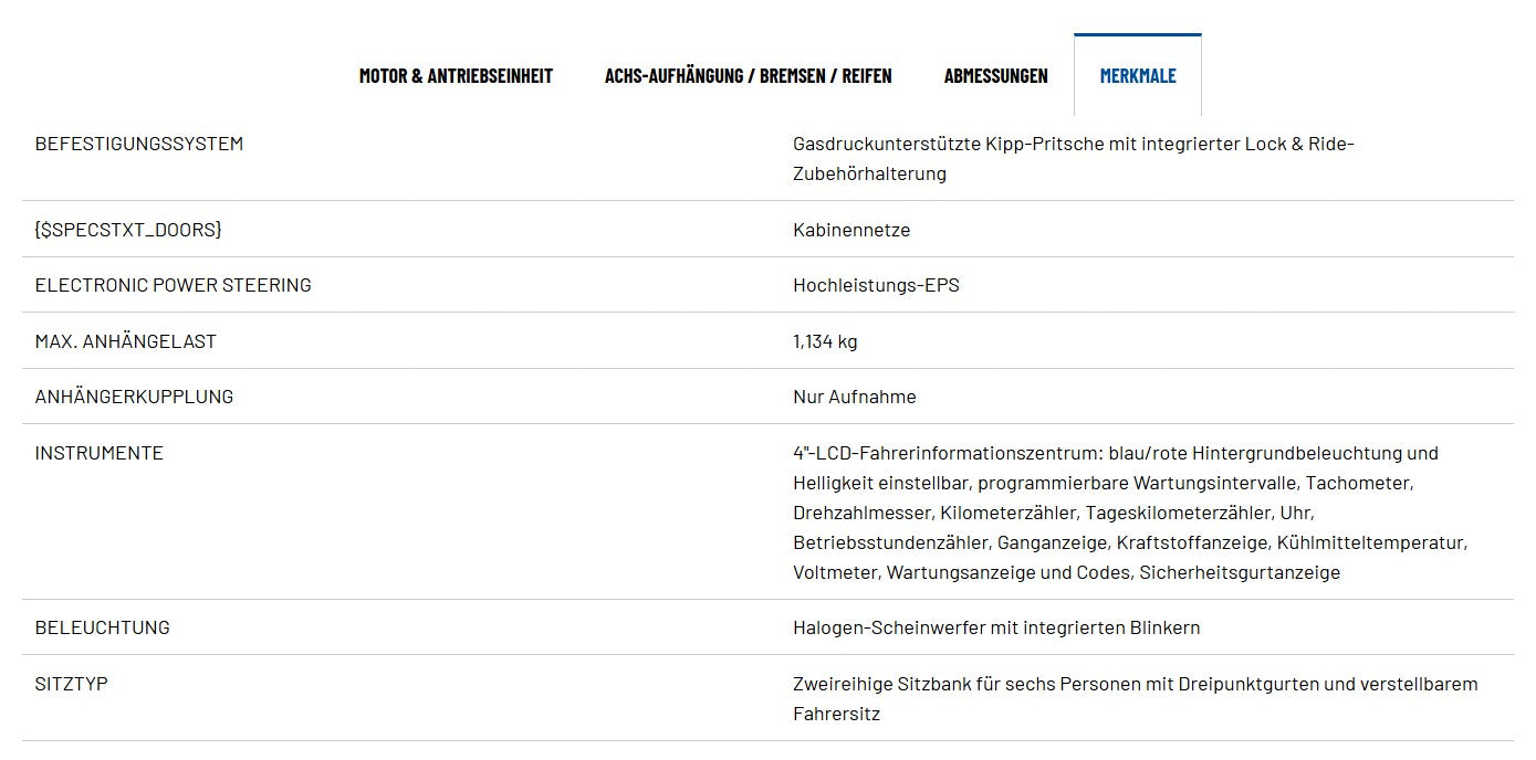 RANGER CREW 1000 EPS TRAKTOR (T1b)