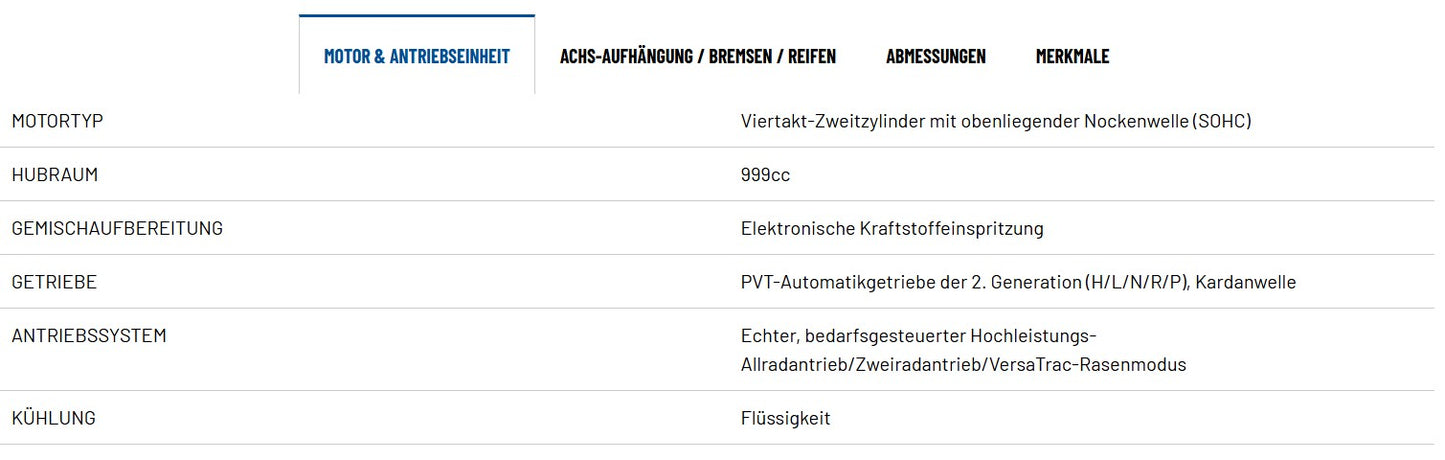 RANGER CREW 1000 EPS TRAKTOR (T1b)