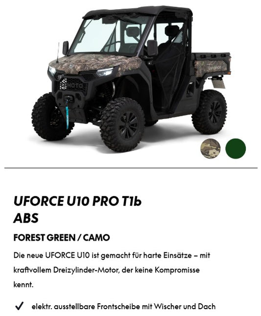 CFMOTO UFORCE U10 Pro ABS T1b