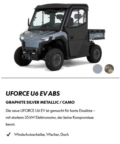 CFMOTO UFORCE U6 EV